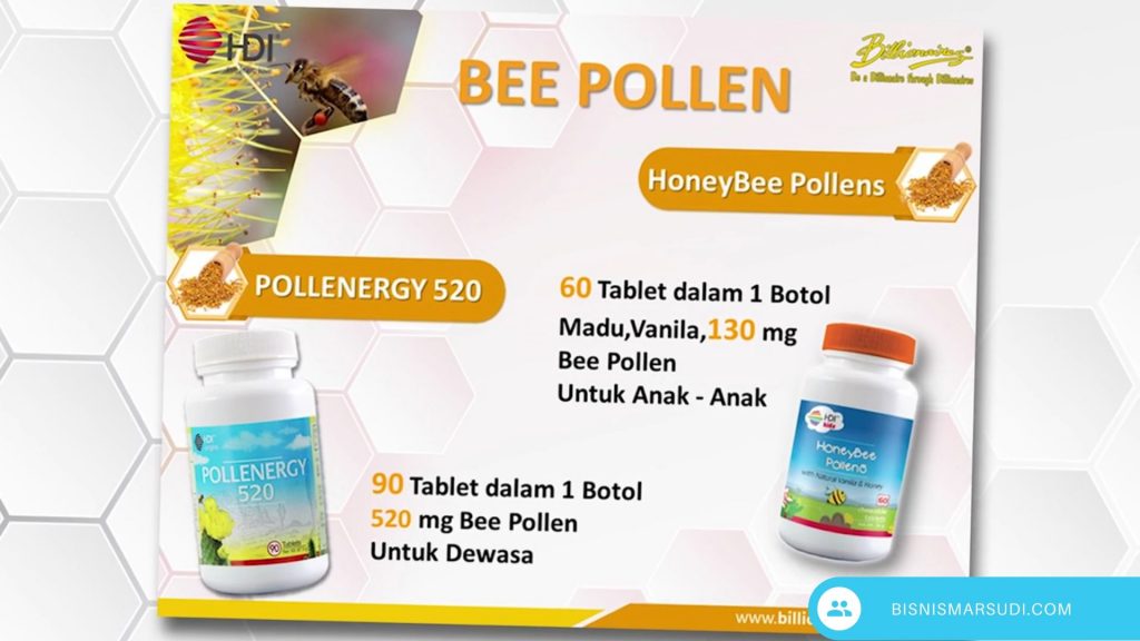Manfaat HoneyBee PollenS HDI